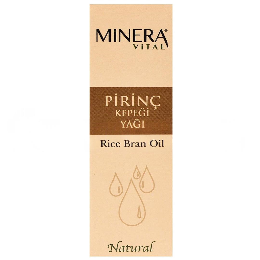 Minera Vital Pirinç Kepeği Yağı 20 ml
