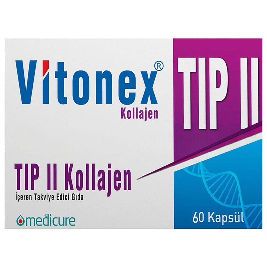 Vitonex Tip II Kollajen 60 Kapsül