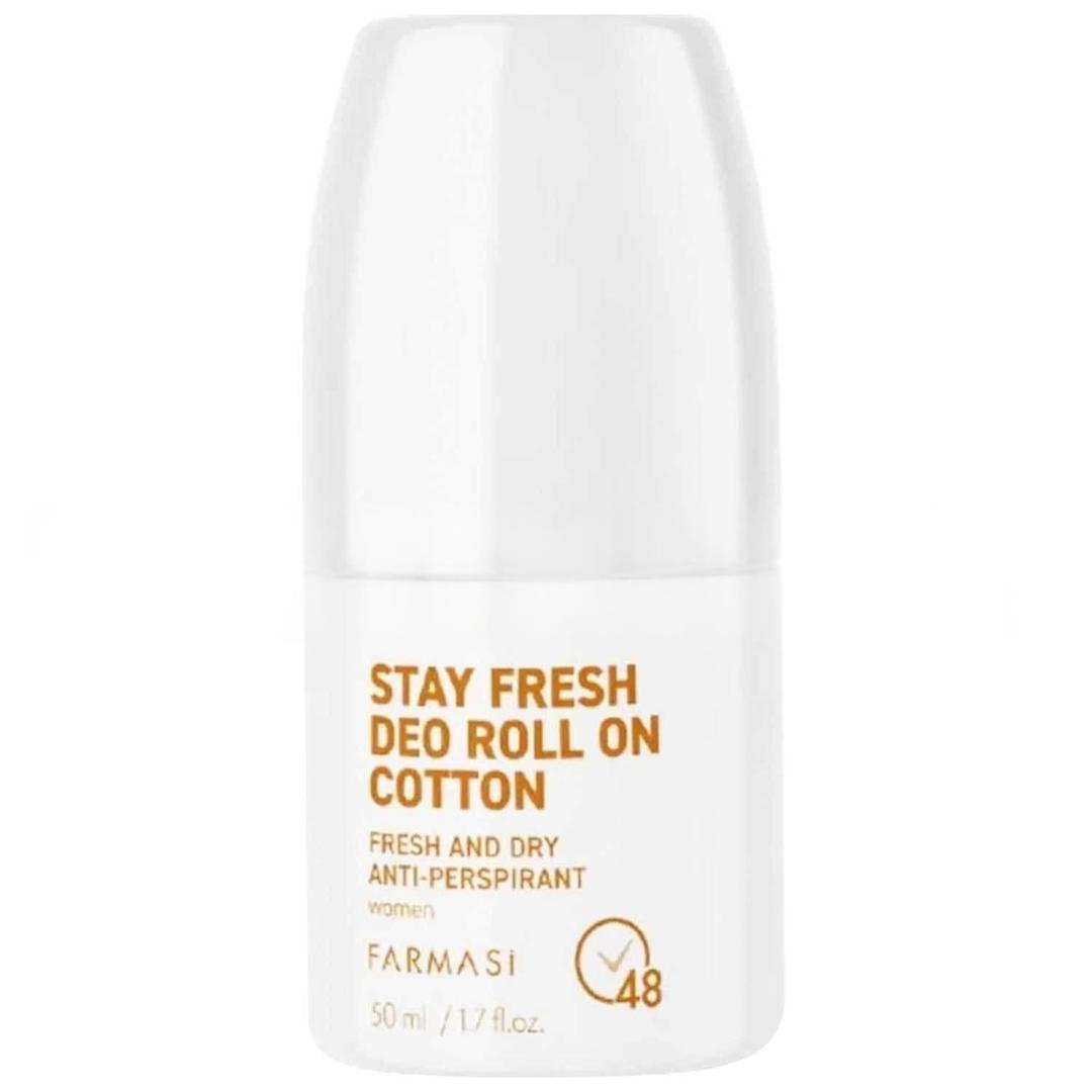 Farmasi Stay Fresh Roll-On Deodorant Cotton 50 ml
