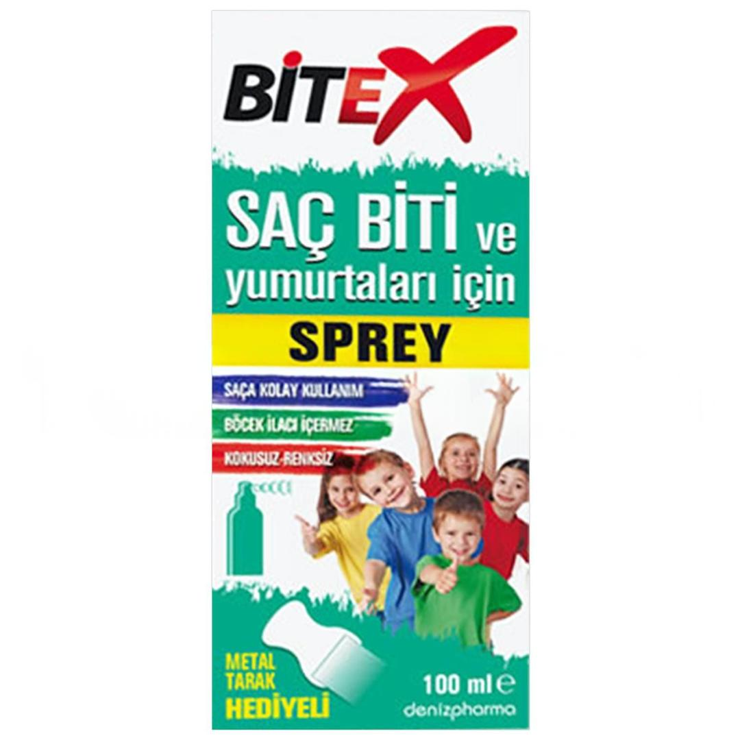 Bitex Bit Spreyi 100 ml - Metal Tarak Hediyeli