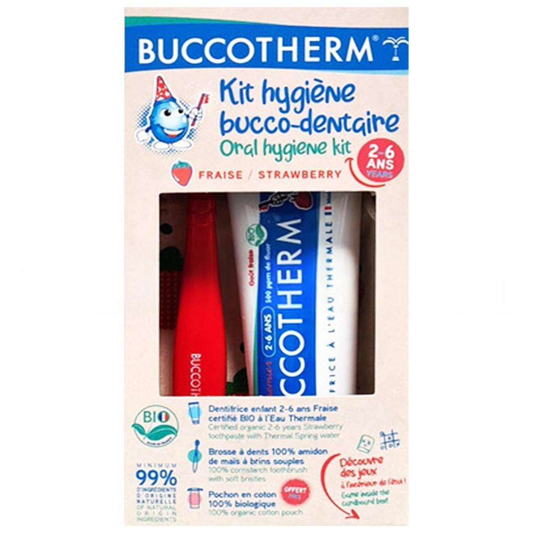 Buccotherm Çilekli Diş Macunu 50 ml + Diş Fırçası