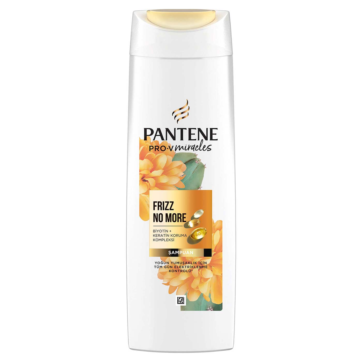 Pantene Pro-V Miracles Frizz No More 325 ML Kuru Kıvırcık Saçlar İçin Elektriklenme Karşıtı Şampuan Şampuan