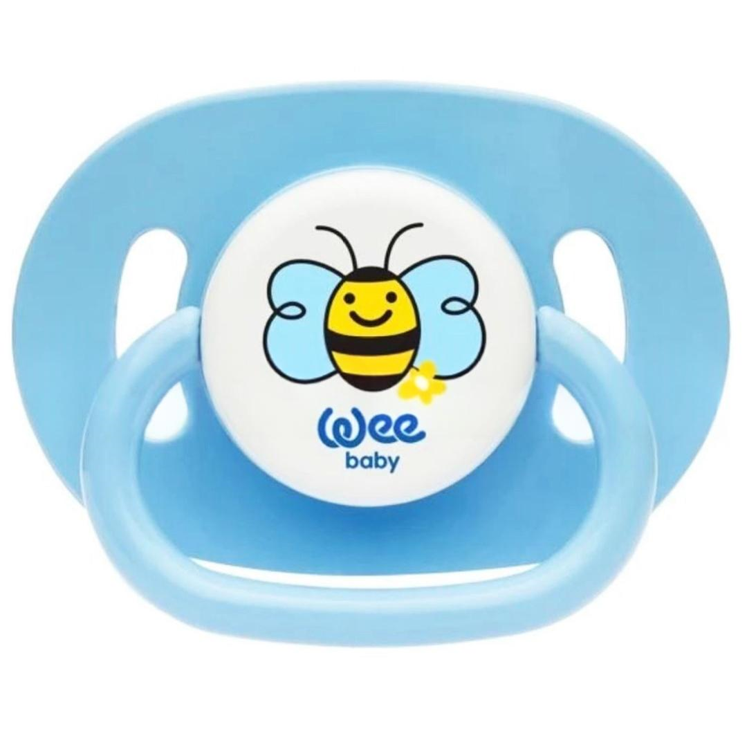 Wee Baby 8830 Silikon Kiraz Uçlu Emzik No: 2 - Mavi