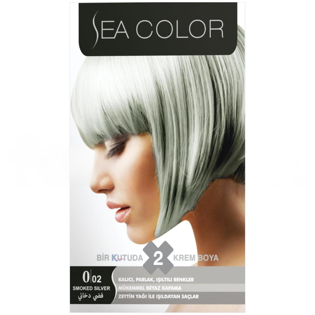 Sea Color Set Boya 0.02 Gümüş Gri