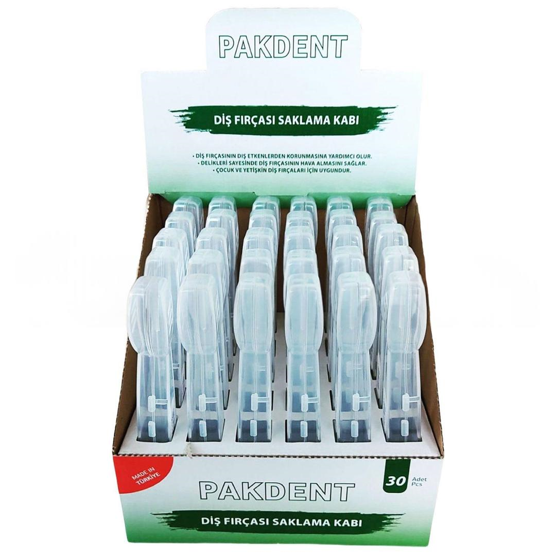 Pakdent Diş Fırçası Saklama Kabı - Stant 30'lu