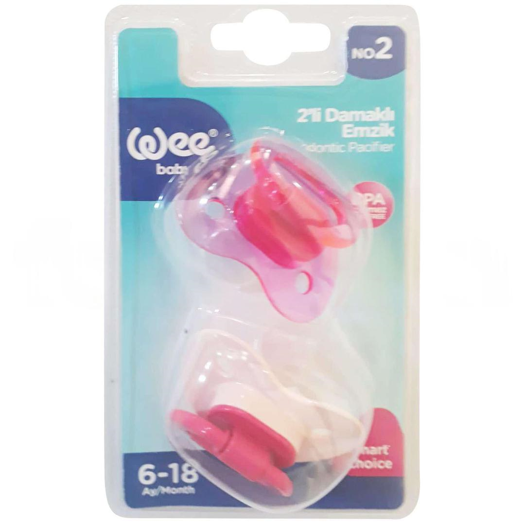 Wee Baby 209 Damaklı Emzik No: 2 2'li