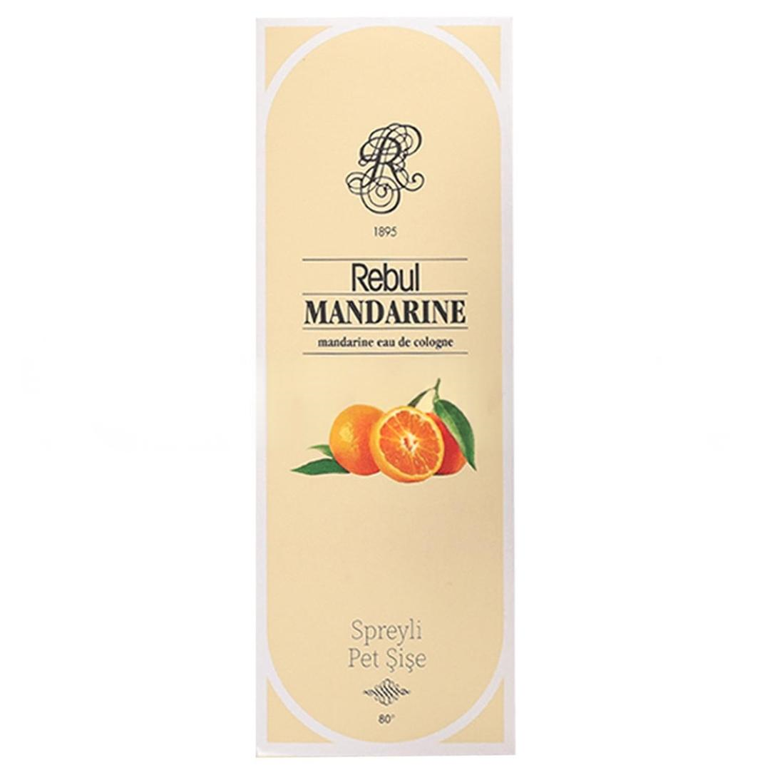 Rebul Kolonya Mandarine PVC Sprey 125 ml