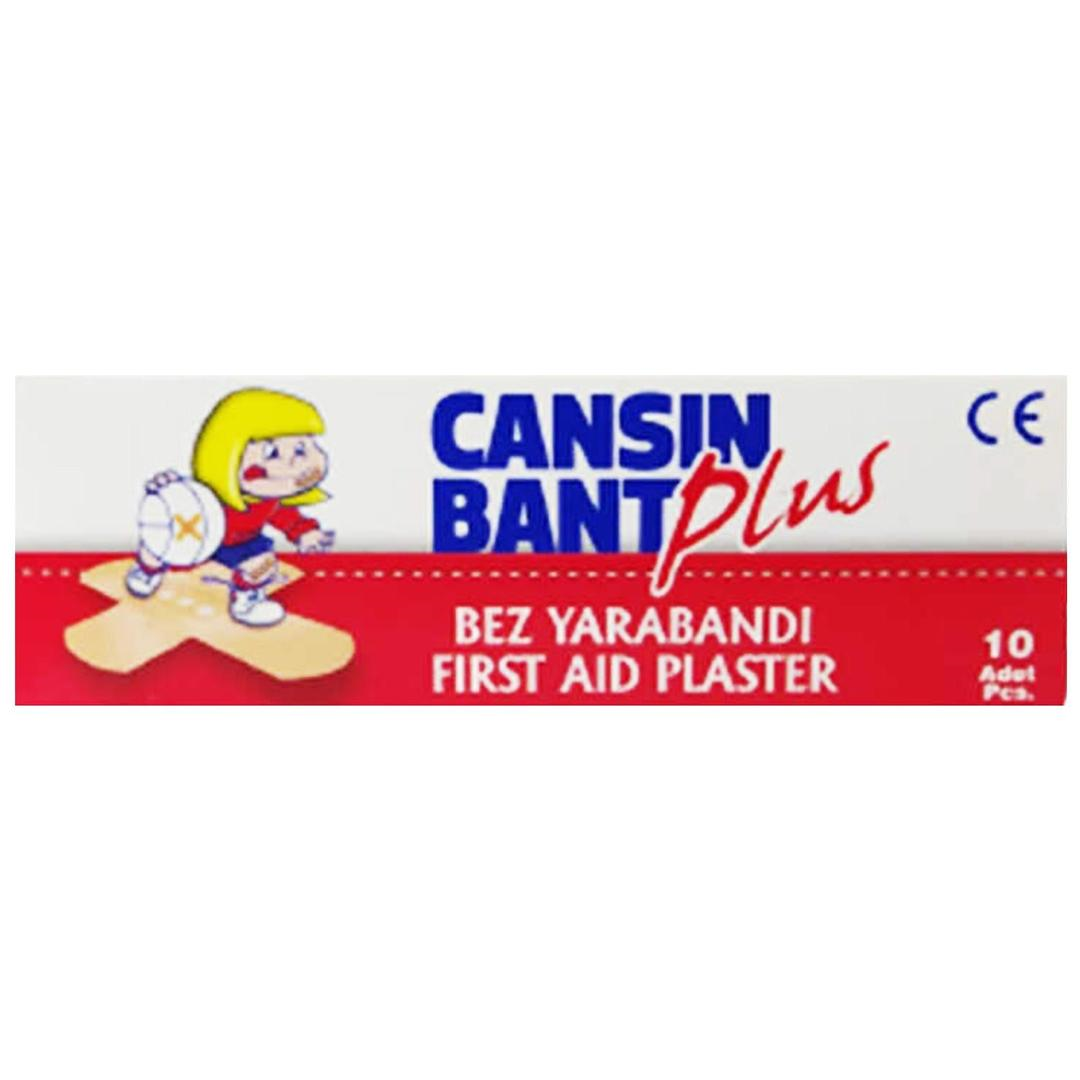 Cansın Bant Plus Bez Yara Bandı 10'lu