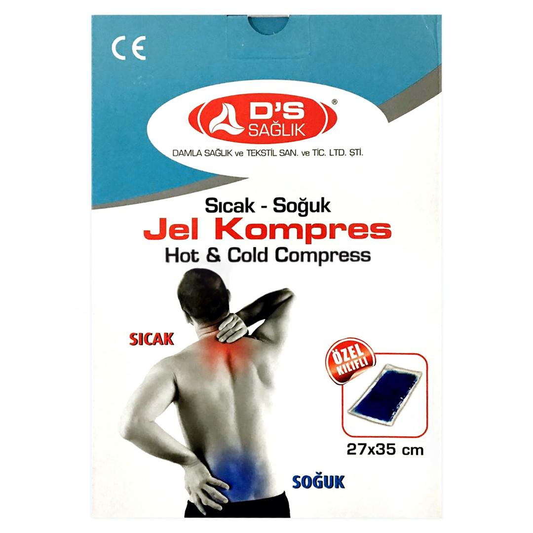 Damla Sağlık Sıcak Soğuk Kılıflı Jel Kompres 27x35 cm
