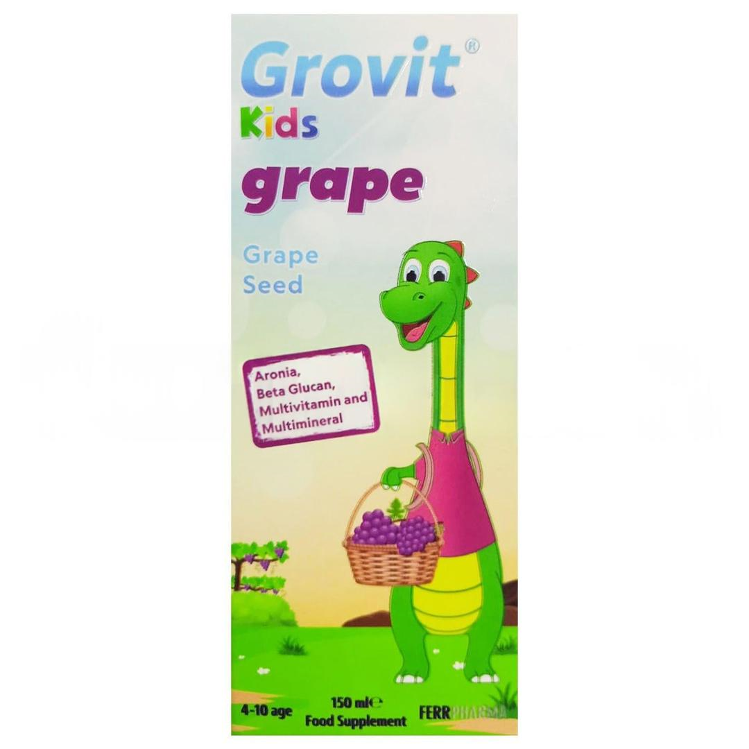 Grovit Kids Grape Şurup 150 ml