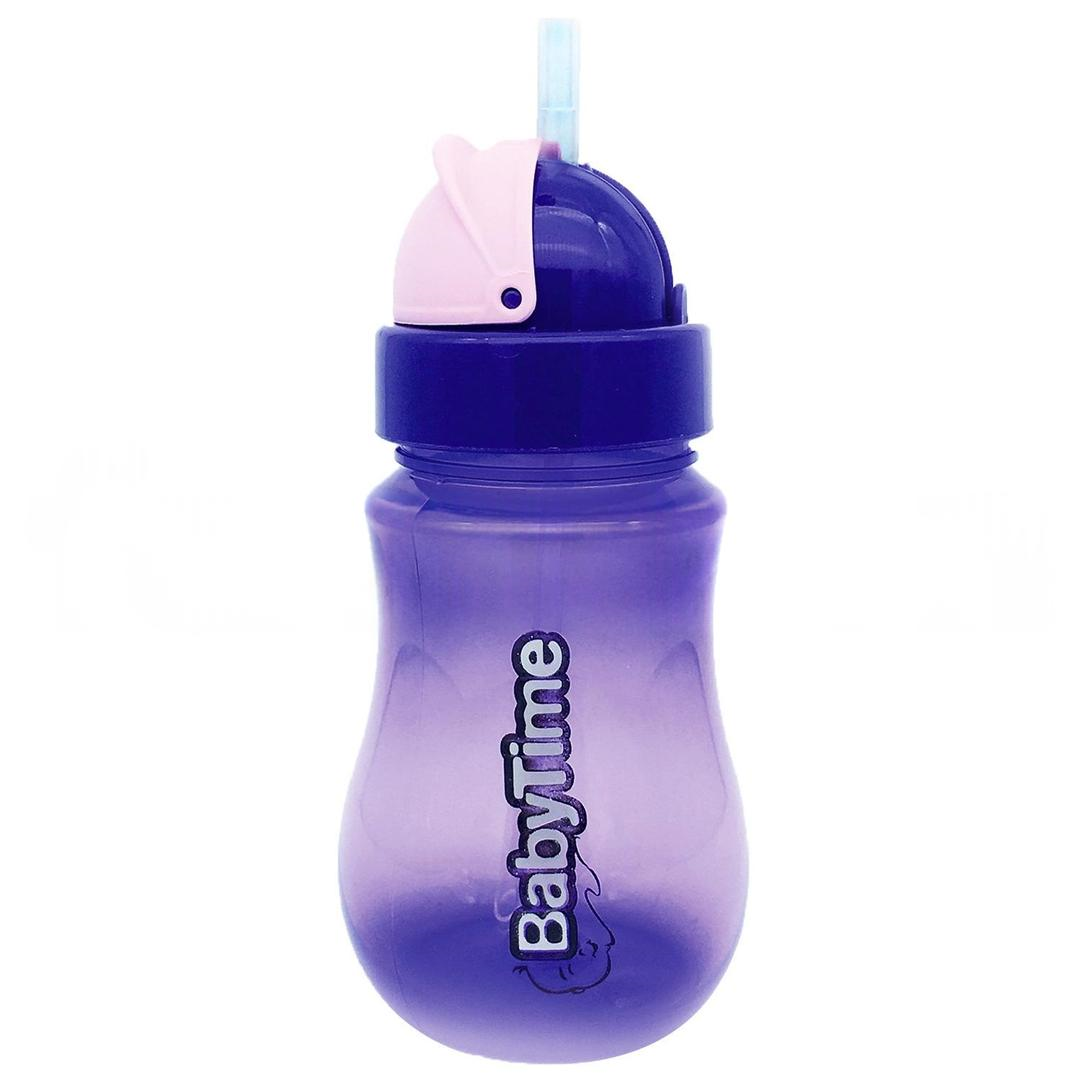 Baby Time BT500 Pipetli Bardak - Mor
