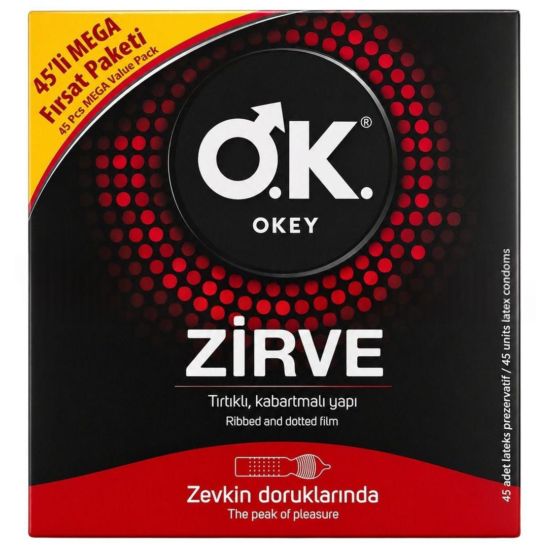 Okey Prezervatif Zirve 45'li