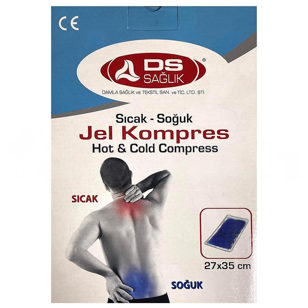 Damla Sağlık Sıcak Soğuk Kılıfsız Jel Kompres 27x35 cm
