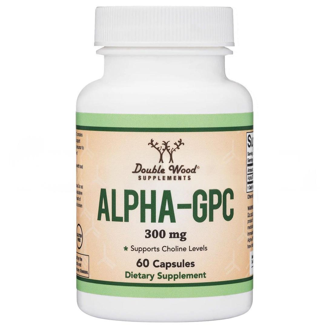 Double Woods Alpha Gpc 300 mg 60 Capsules - İthal