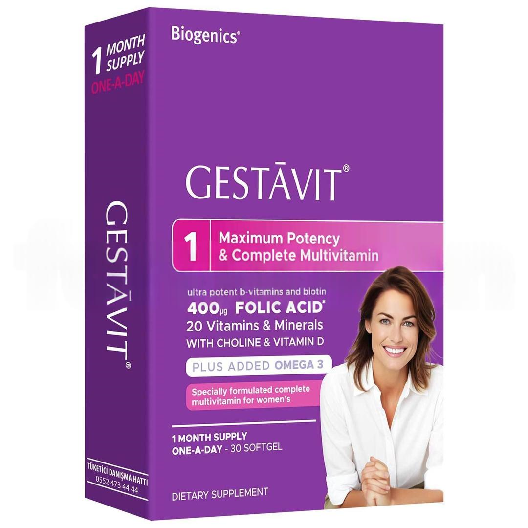 Gestavit Multivitamin 30 Kapsül