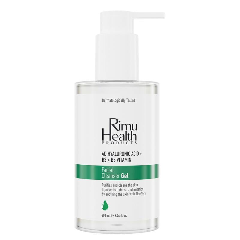 Rimu Health Nemlendirici Etkili Yüz Temizleme Jeli 200 ml