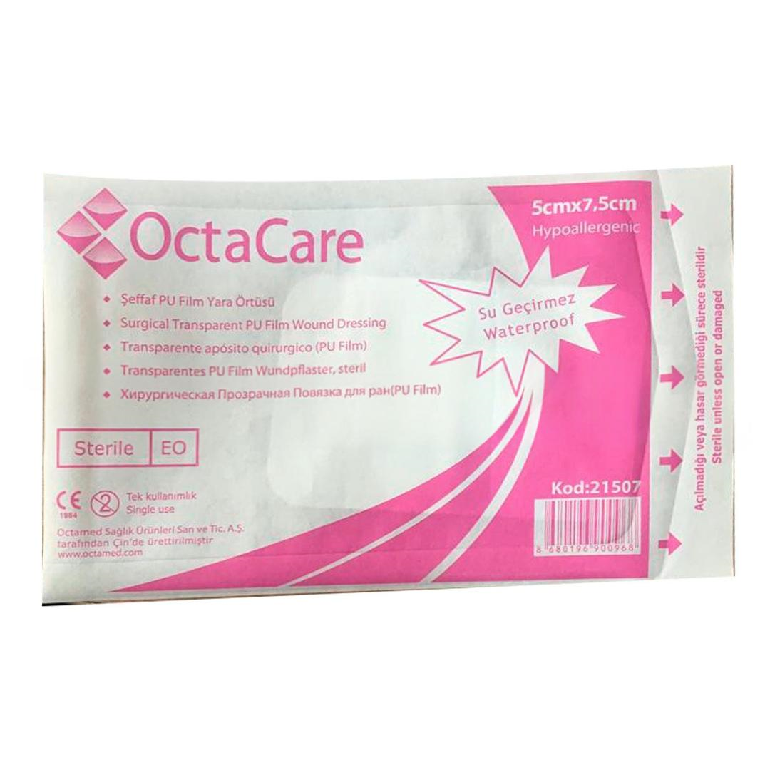 Octacare Şeffaf Pu Film Yara Örtüsü 5 x 7,5cm