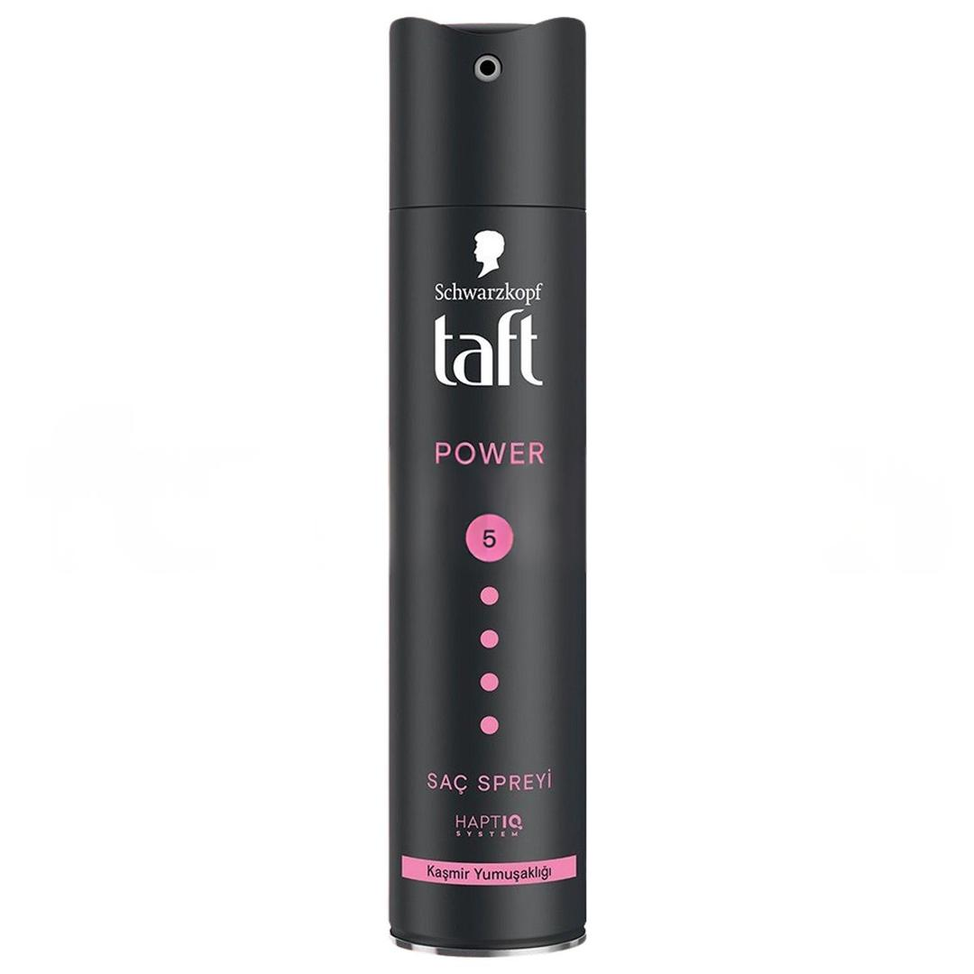 Taft Saç Spreyi Power No:5 Kaşmir Yumuşaklığı 250 ml