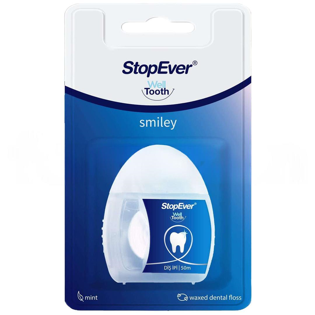 StopEver Well Tooth Smiley Diş İpi 50 m