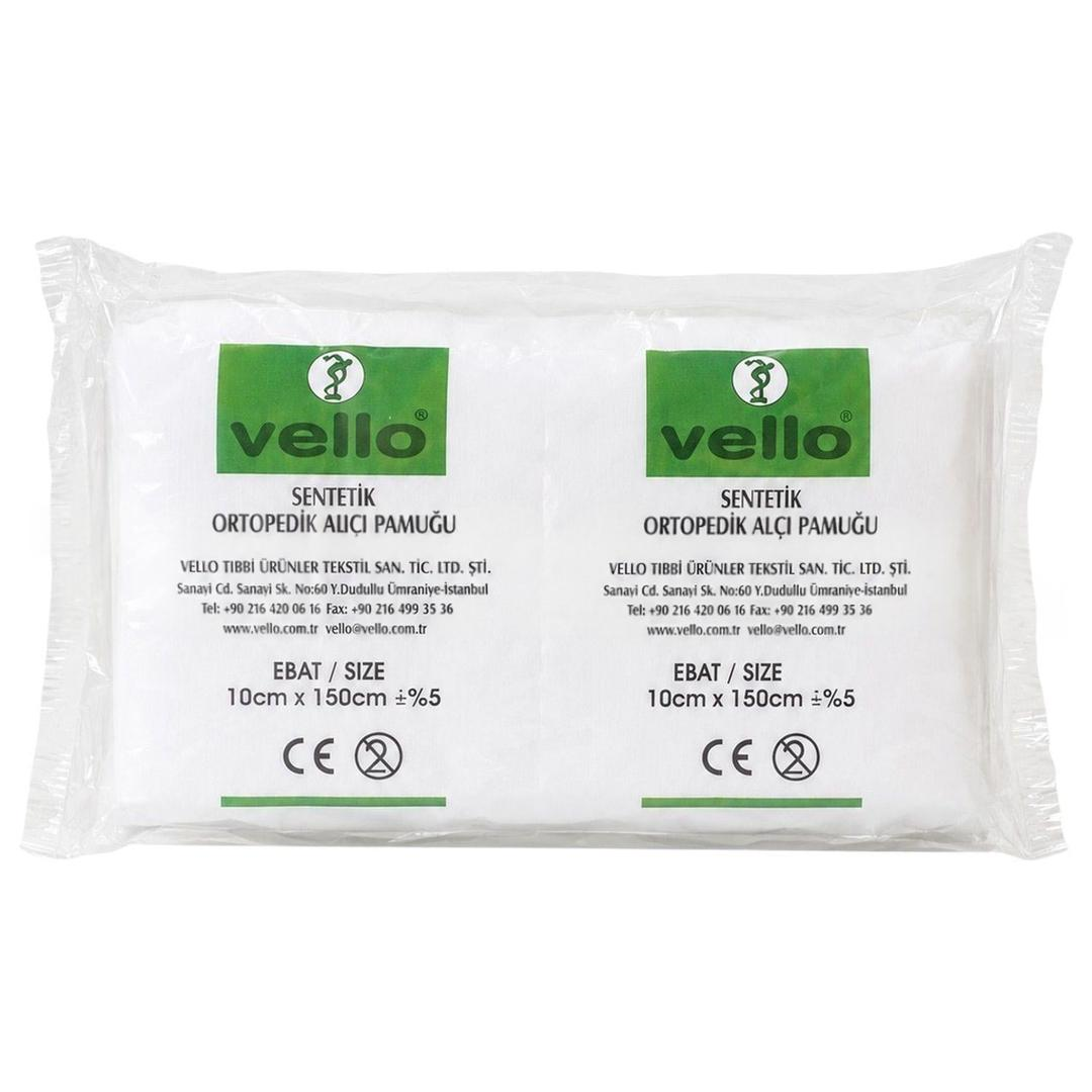 Vello Sentetik Ortopedik Alçı Pamuğu 10cm x 150cm