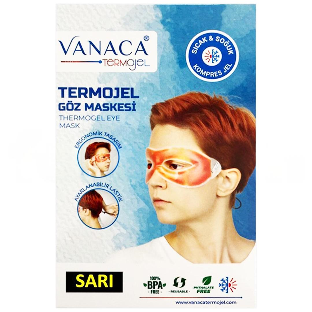 Vanaca Termojel Sıcak Soğuk Kompres Jel Göz Maskesi