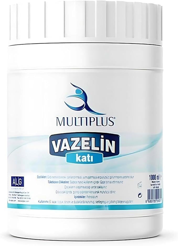 MULTIPLUS VAZELİN KATI BEYAZ 1000 ML