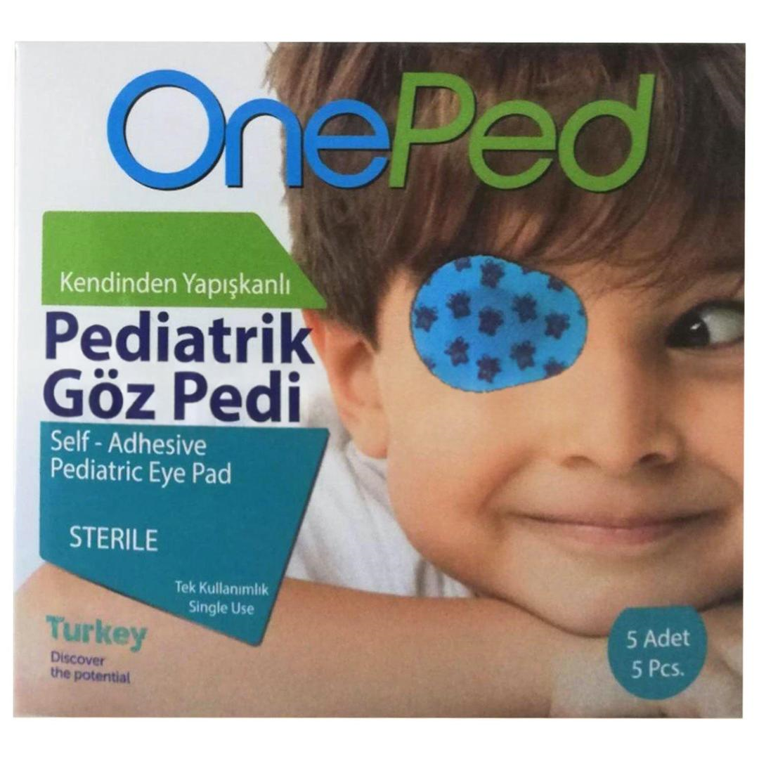 One Ped Steril Göz Pedi Çocuk 5'li
