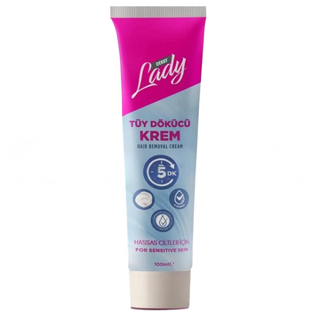 Derby Lady Tüy Dökücü Krem Hassas Ciltler 100 ml