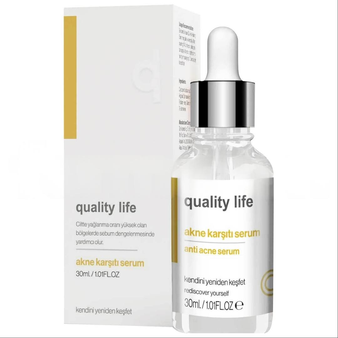 Quality Life Akne Serumu Sivilce Siyah Nokta Leke Akne Karşıtı 30 ml