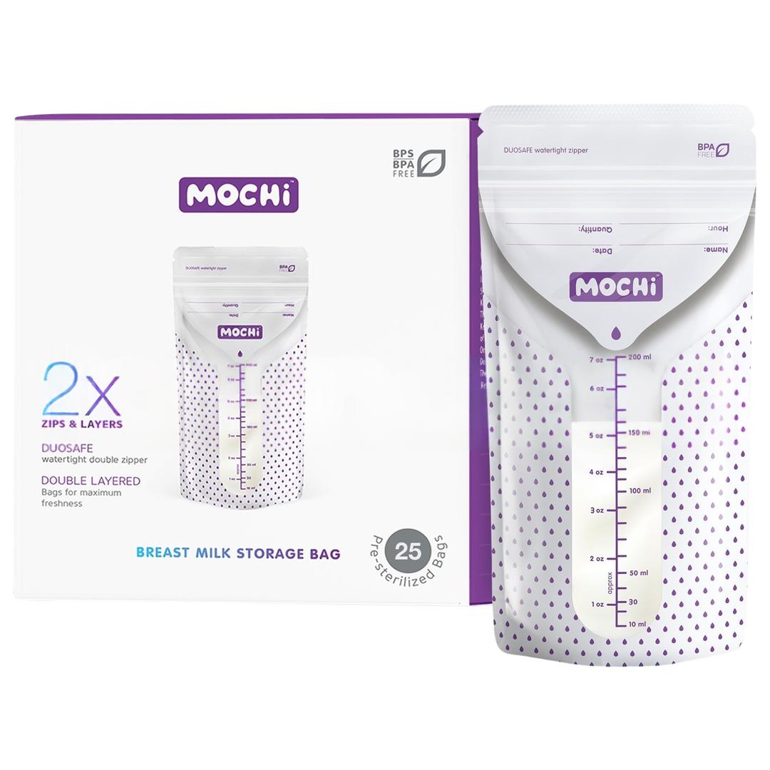 Mochi Anne Sütü Saklama Poşeti 25'li 200 ml
