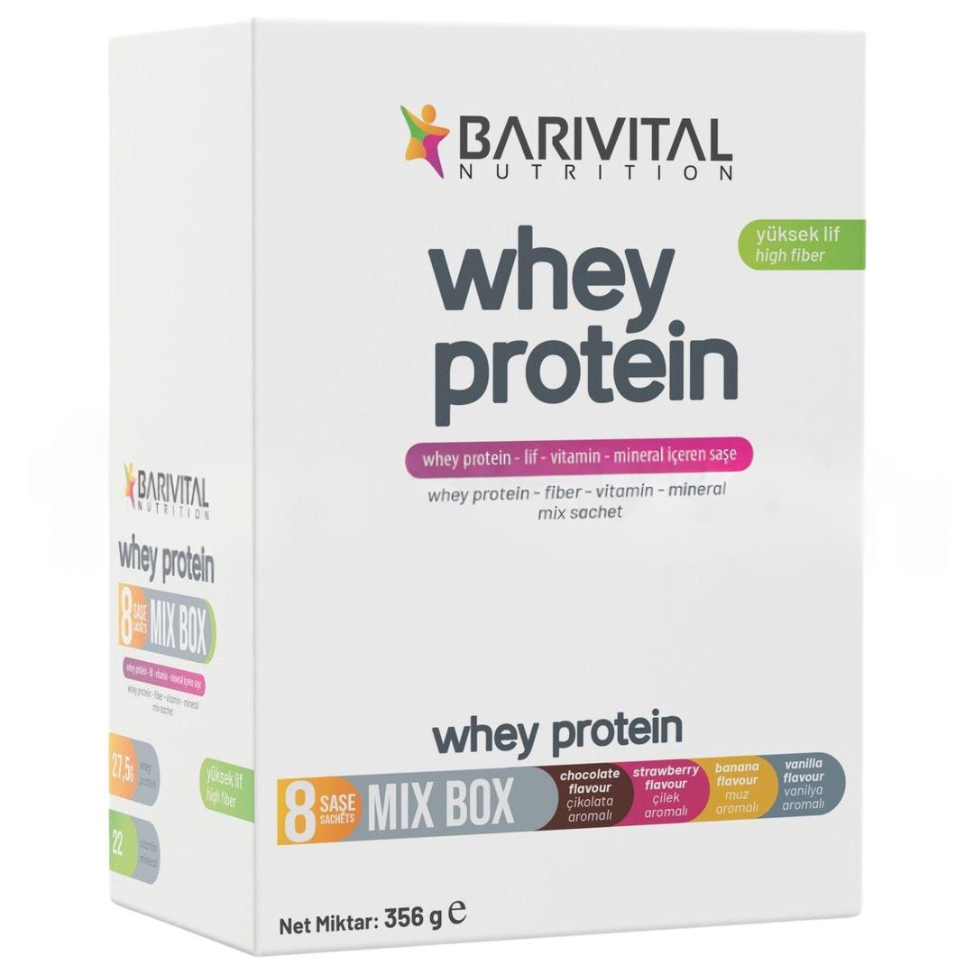 Barivital Protein Tozu 8 Saşe Mix Paket