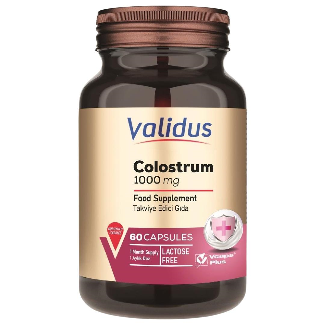 Validus Colostrum (%40 Igg Patented) 1000 mg 60 Kapsül