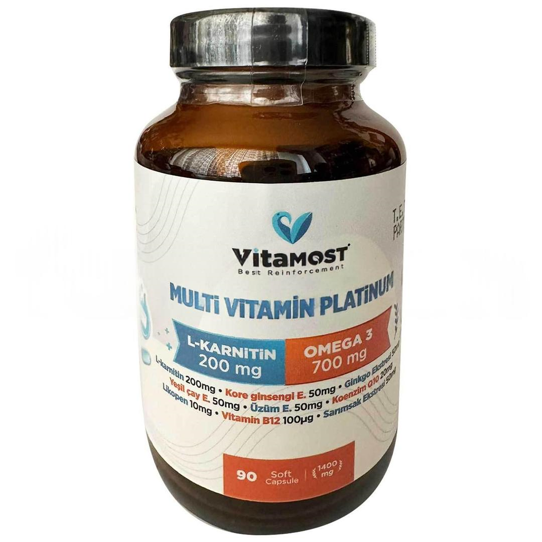 Vitamost Multivitamin Platinum 90 Softjel