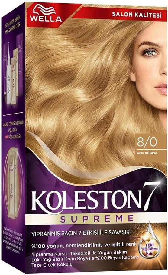 Wella Koleston Supreme Saç Boyası 8/0 Açık Kumral