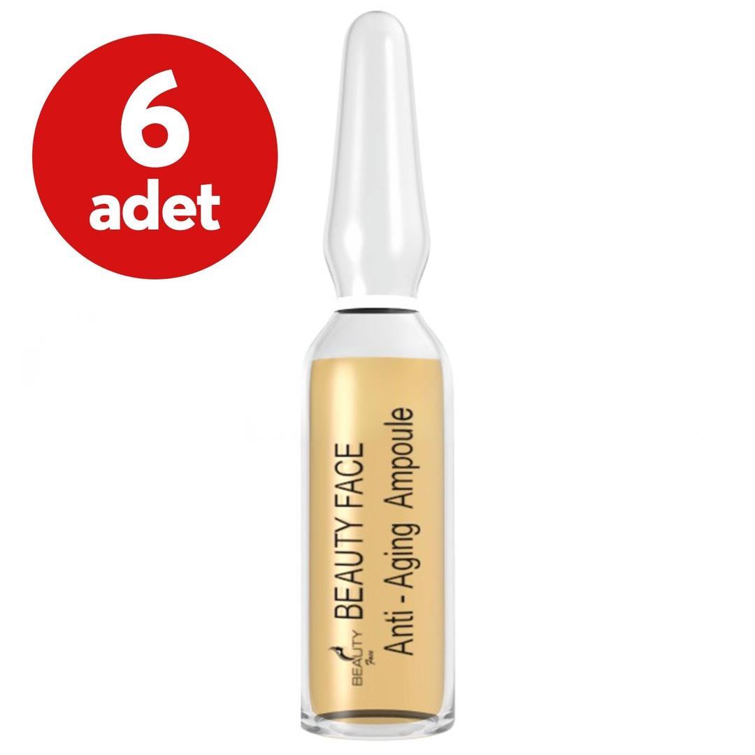 Beauty Face Anti Aging Yaşlanma Karşıtı Serum Ampul 2 ml - 6 Adet