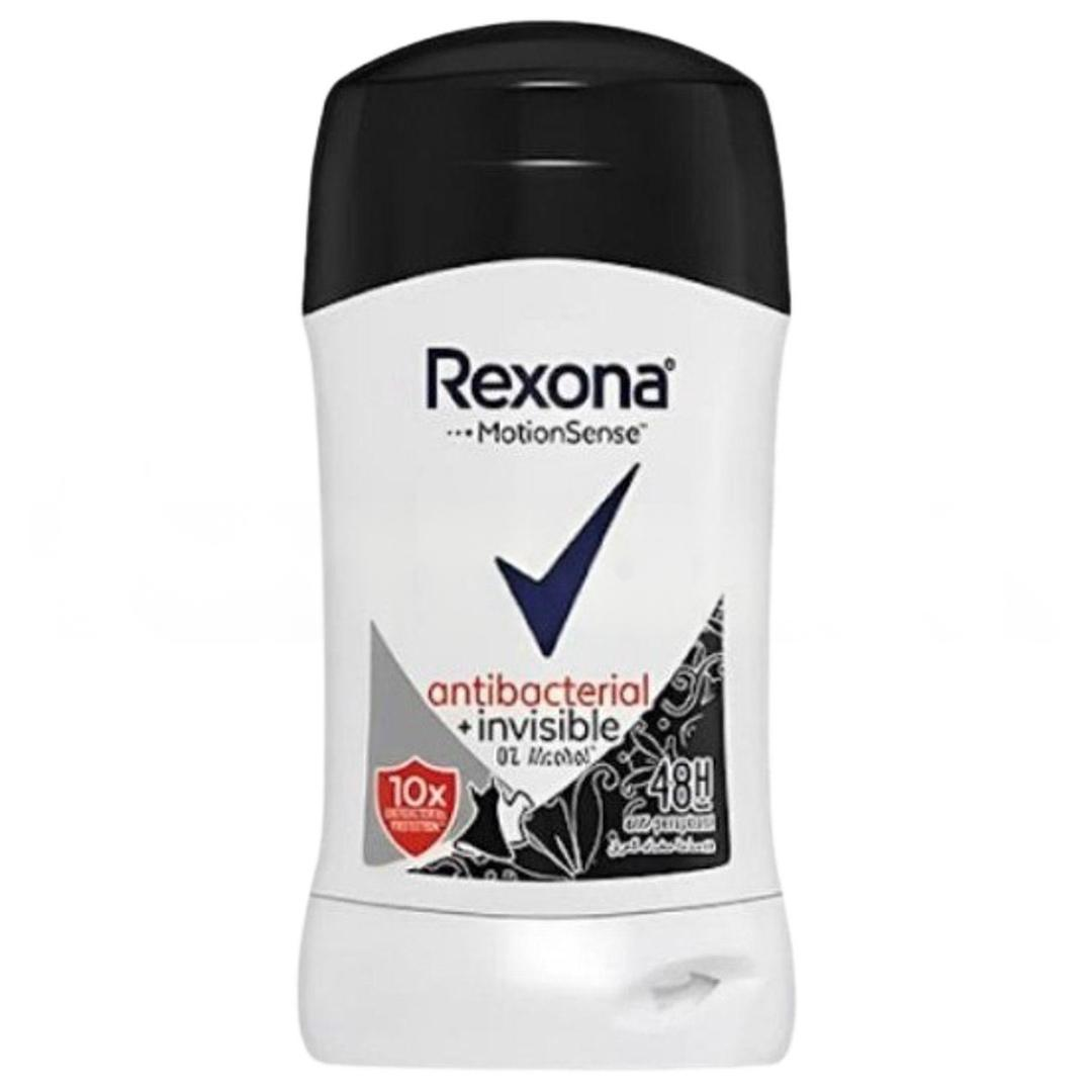 Rexona Antibacterial Invisible Antiperspirant Stick 40 gr