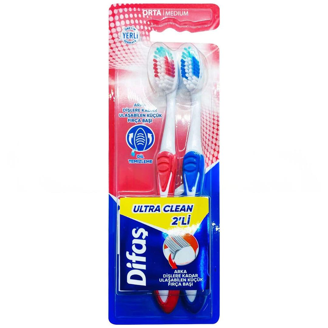 Difaş Ultra Clean 1+1 Orta Koruma Kapaklı