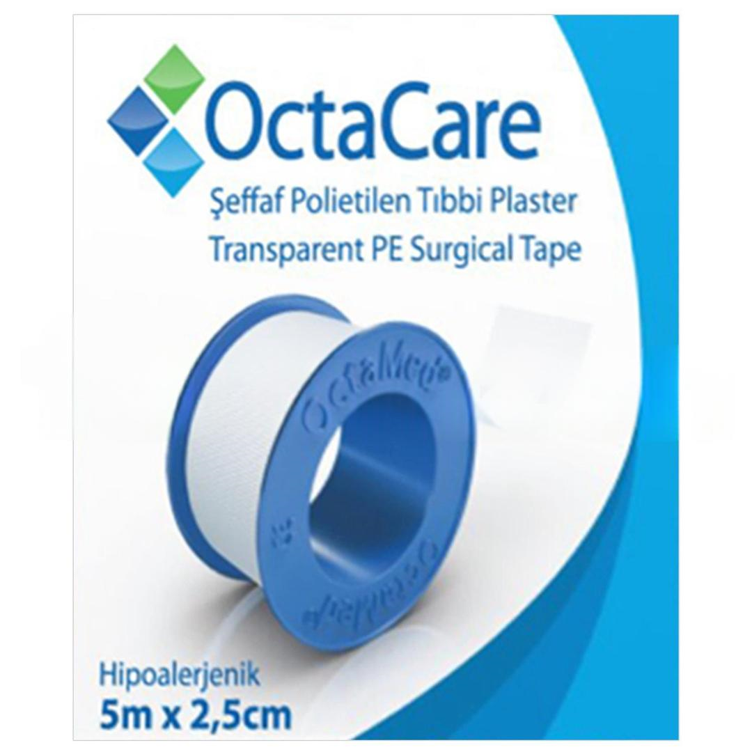 Octacare Şeffaf Polietilen Tıbbi Flaster 5 m x 2,5 cm