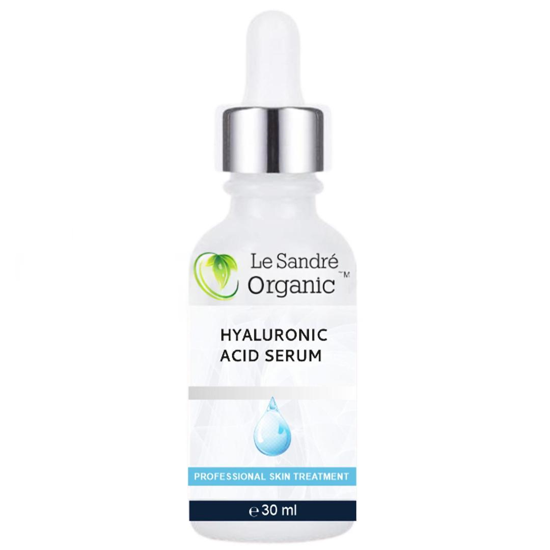 Le Sandre Organics Hyaluronik Asit Aydınlatıcı ve Kırışıklık Karşıtı Serumu 30 ml