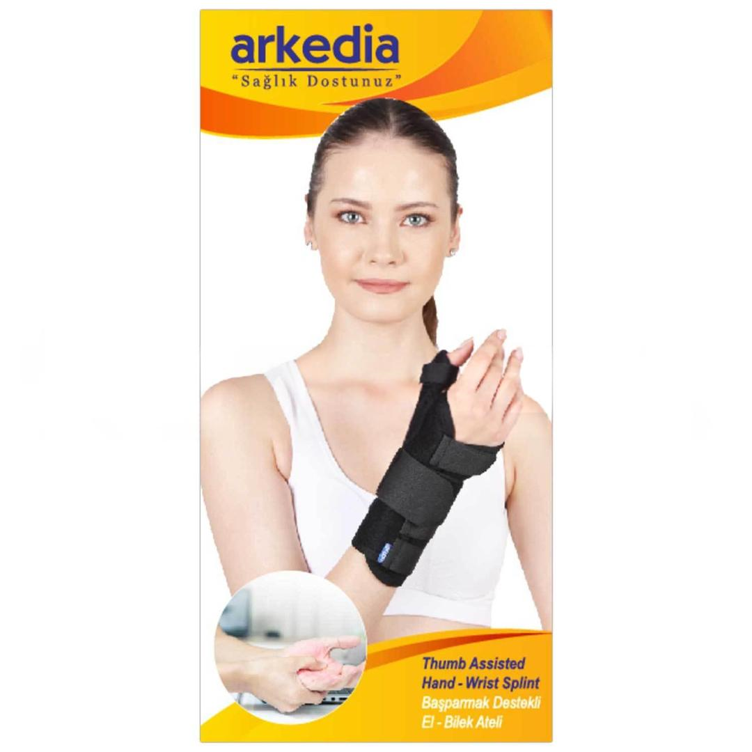 Arkedia 108 Baş Parmak Destekli El Bilek Ateli Sağ