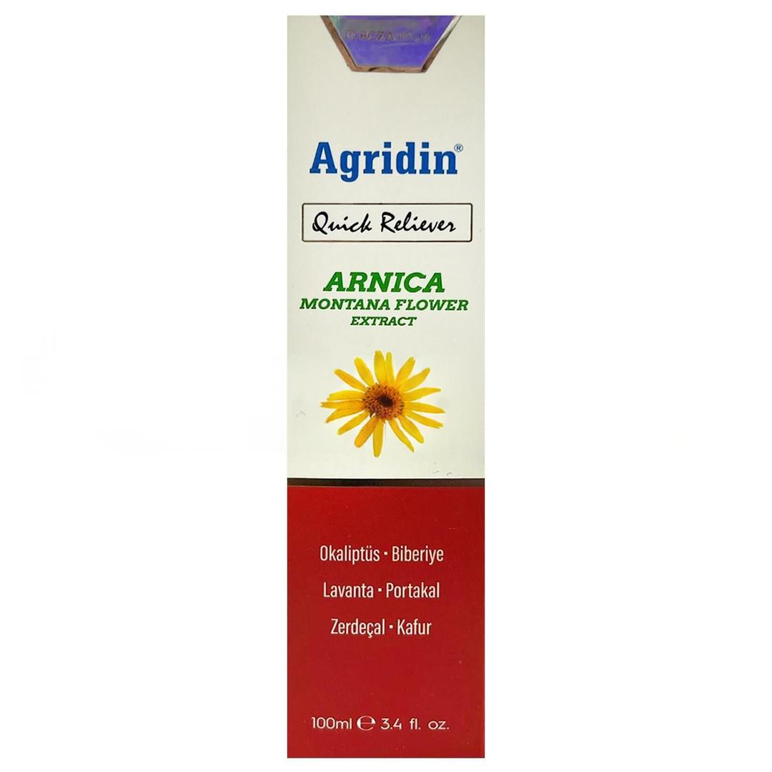 Agridin Arnica Montana Lavanta Biberiye Okaliptüs Ağrı Kesici Tüp Krem 100 ml