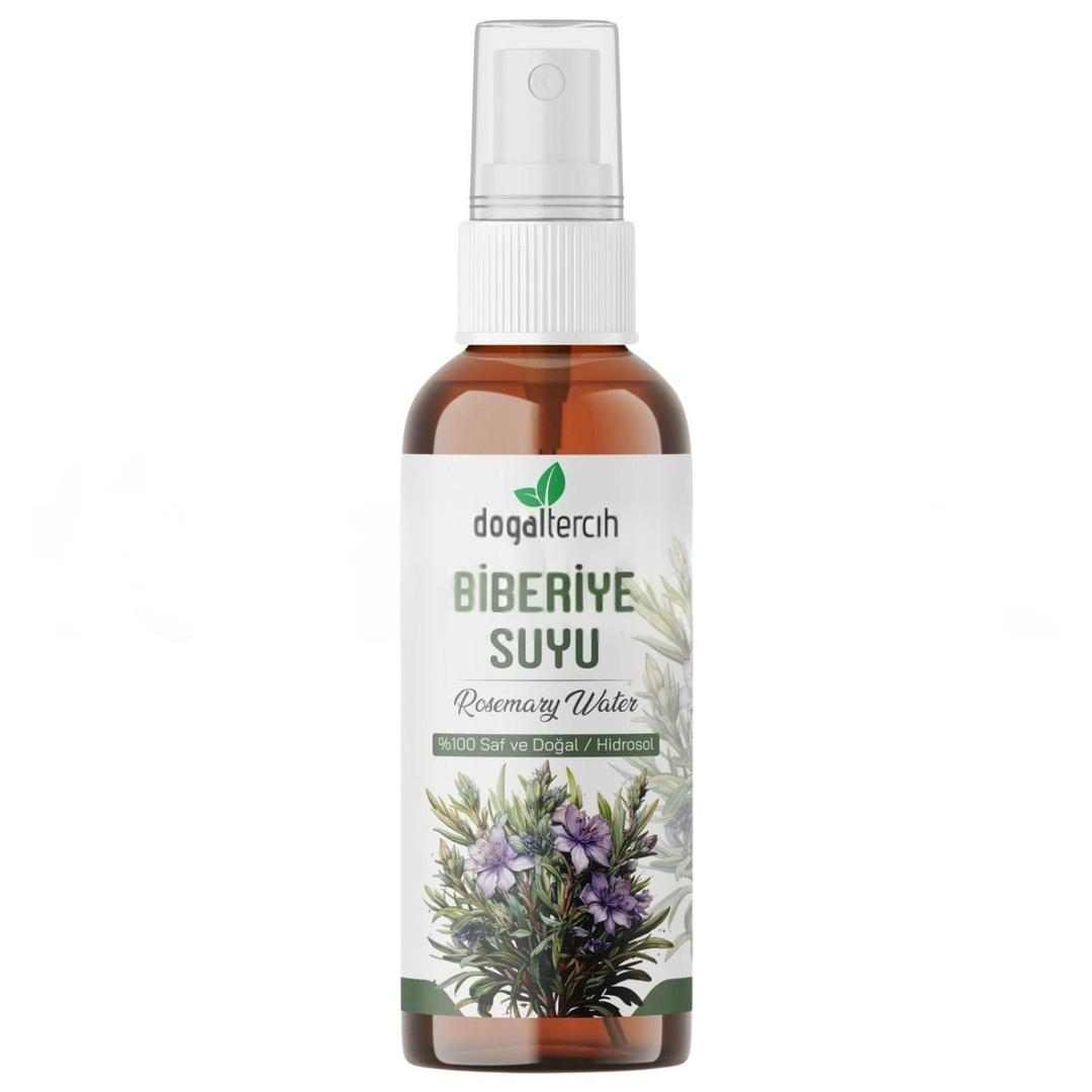 Doğaltercih Saf Biberiye Suyu Dökülme Karşıtı ve Saç Uzamasını Destekleyici Hidrosol 100 ml