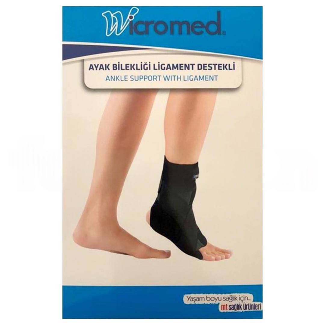 Wicromed Ayak Bilekliği Örgü Silikon Destekli xLarge