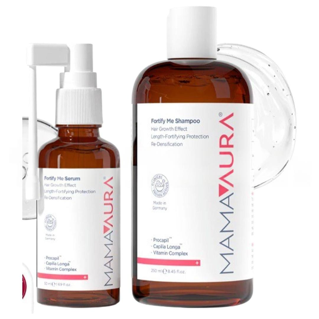 Mamaaura Fortify Me Set Dökülme Karşıtı Şampuan 250 ml + Dökülme Karşıtı Serum 50 ml