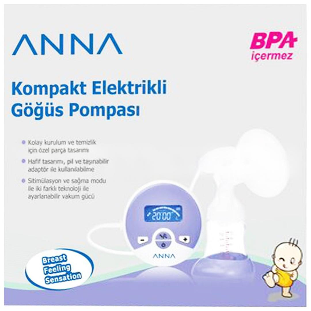 Anna Kompact Elektrikli Süt Göğüs Pompası
