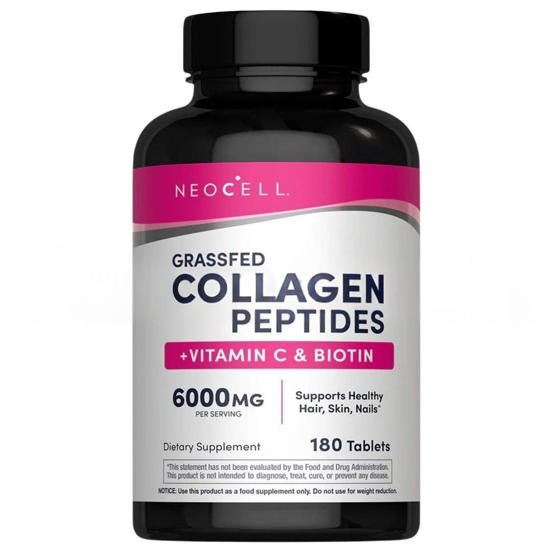 Neocell Grassfed Collagen Peptides + Vitamin C & Biotin 180 Tablet