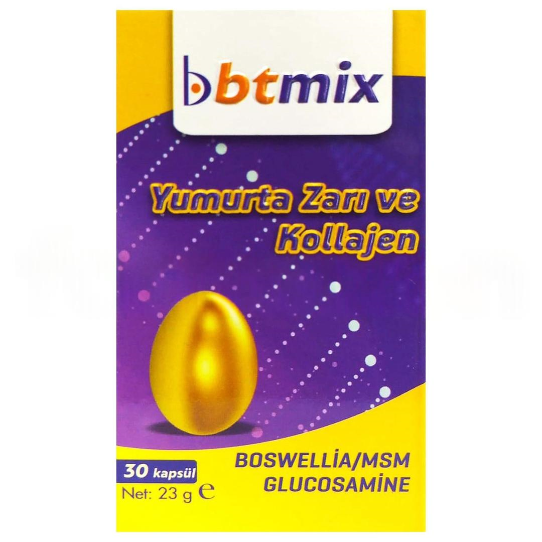 Btmix Yumurta Kabuğu + MSM 30 Kapsül
