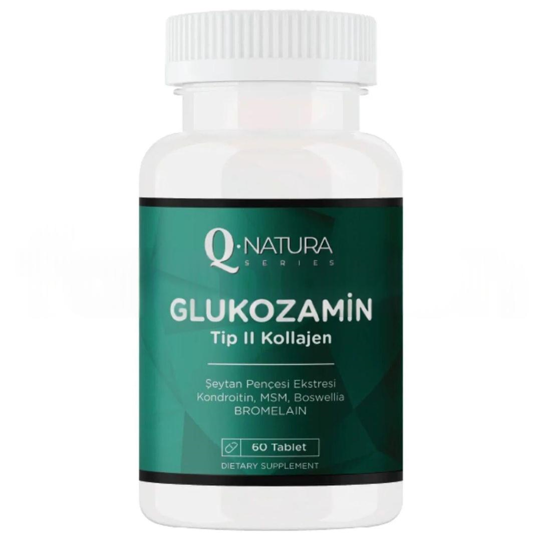 Q Natura Series Glukozamin Tip 2 Kolajen 60 Tablet