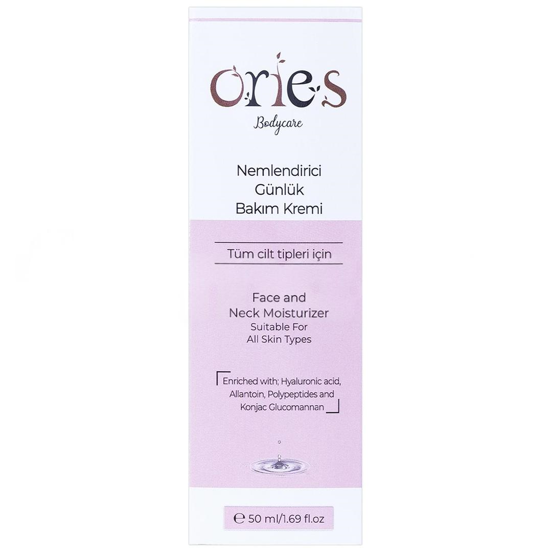 Ories Yüz ve Boyun Nemlendirici Krem 50 ml