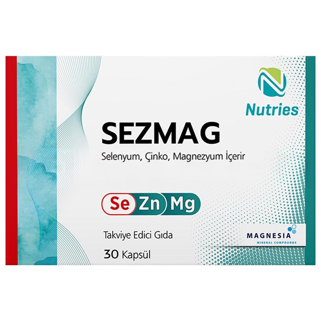 Nutries Sezmag 30 Kapsül